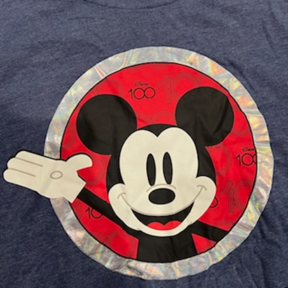 Disney 100th Anniversary Mickey Shirt - Unisex Size Medium - Picture 3 of 4